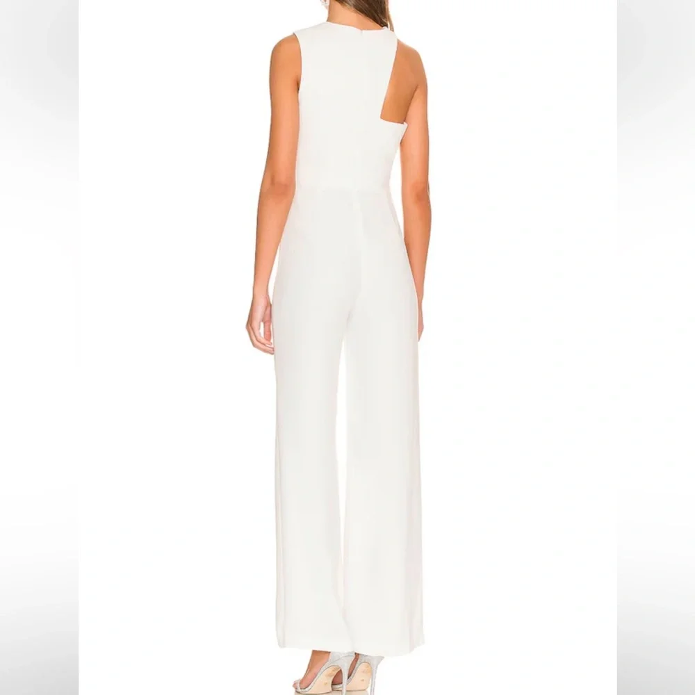 Amanda Uprichard Ivory Jumpsuit, Medium - Picture 2 of 6